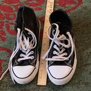 Black Canvas Airwalk Converse Size 8